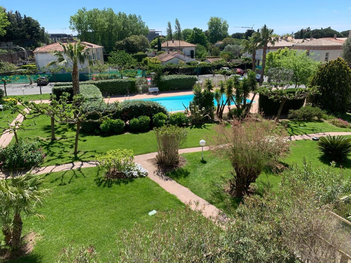 Studio de standing climatisé, avec piscine, proche de la mer Fréjus Exterior foto